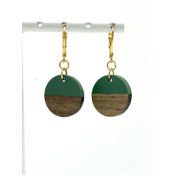 MON ONCLE MON ONCLE INTO THE WOODS OORRING SMALL CIRCLE GREEN