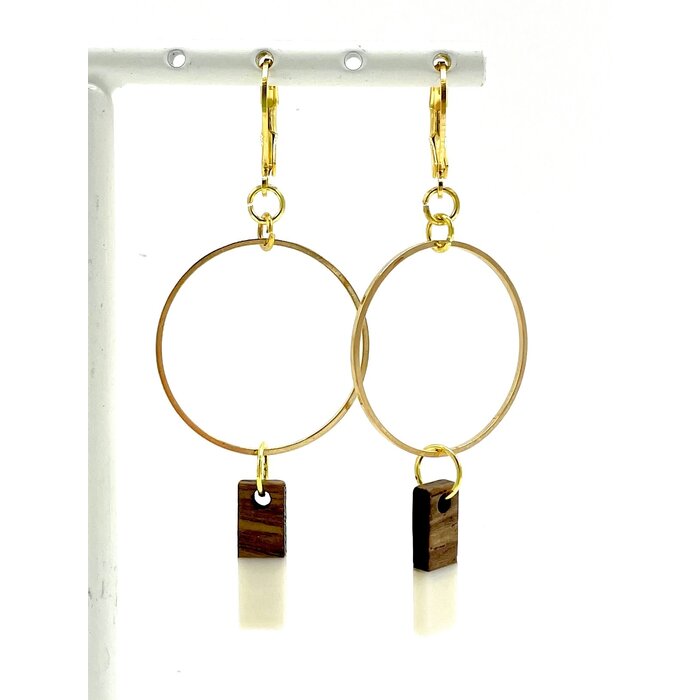 MON ONCLE MON ONCLE INTO THE WOODS OORRING BIG CIRCLE WHITE