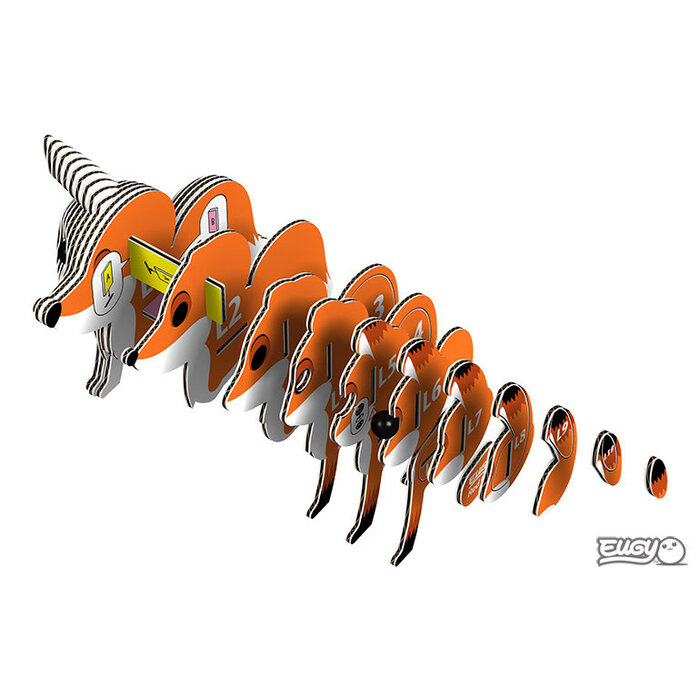 EUGY EUGY 3D BOSDIER RODE VOS