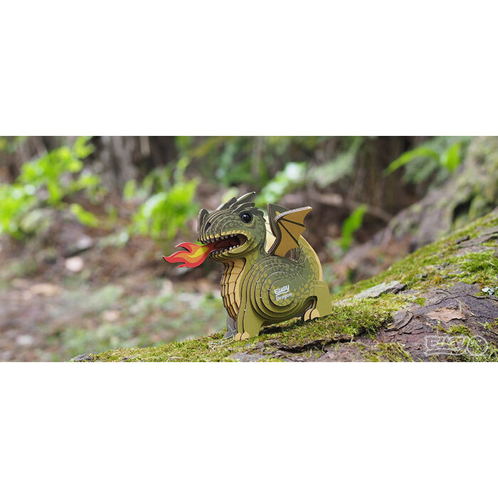 EUGY EUGY 3D FANTASIE DRAAK