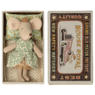 MAILEG MAILEG PRINCESS MOUSE LITTLE SISTER IN MATCHBOX