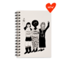 HELEN B WIRE-O NOTEBOOK PUSSY POWER A5