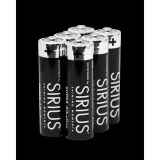 SIRIUS SIRIUS DECOPOWER AA BATTERIES, 6PCS SET