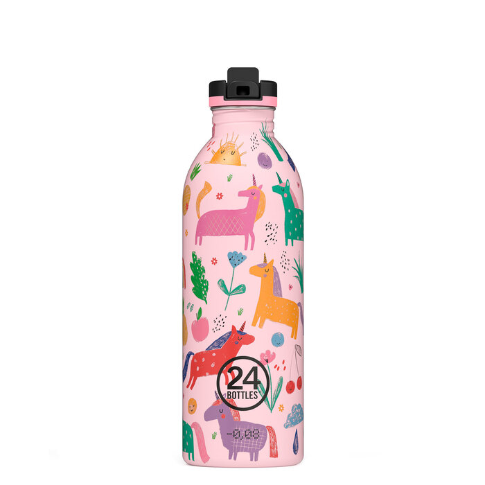 24 BOTTLES 24BOT URBAN BOTTLE 050 MAGIC FRIENDS W/ SPORT LID