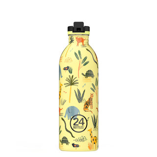 24 BOTTLES 24BOT URBAN BOTTLE 050 JUNGLE FRIENDS W/ SPORT LID