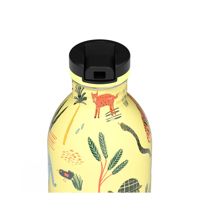 24 BOTTLES 24BOT URBAN BOTTLE 050 JUNGLE FRIENDS W/ SPORT LID
