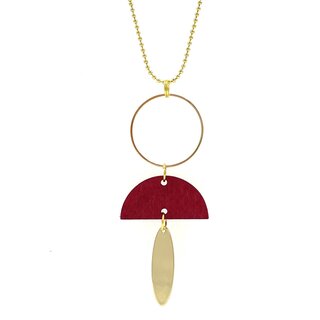 MON ONCLE MON ONCLE FUCHSIA MOON KETTING