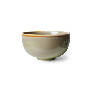HK LIVING CHEF CERAMICS BOWL MOSS GREEN