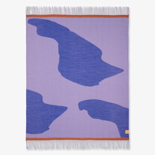 MD GALLERY THROW LILAC W125 x L170 CM