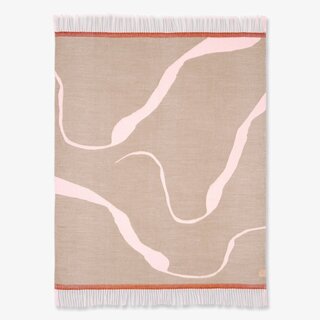MD GALLERY THROW LATTE W125 x L170 CM