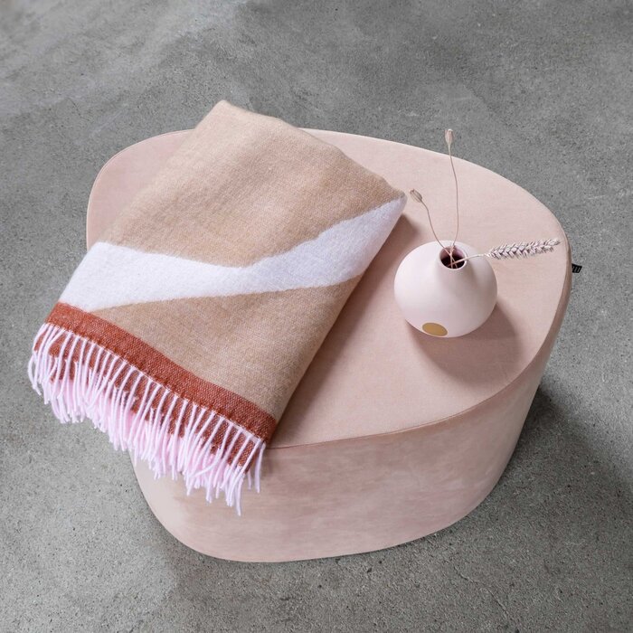 MD GALLERY THROW LATTE W125 x L170 CM