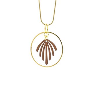 MON ONCLE MON ONCLE LEAF KETTING VIEUX ROSE SHORT