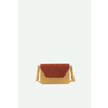 THE STICKY SIS CLUB MADELEINE BEIGE + CROISSANT BROWN SHOULDER BAG