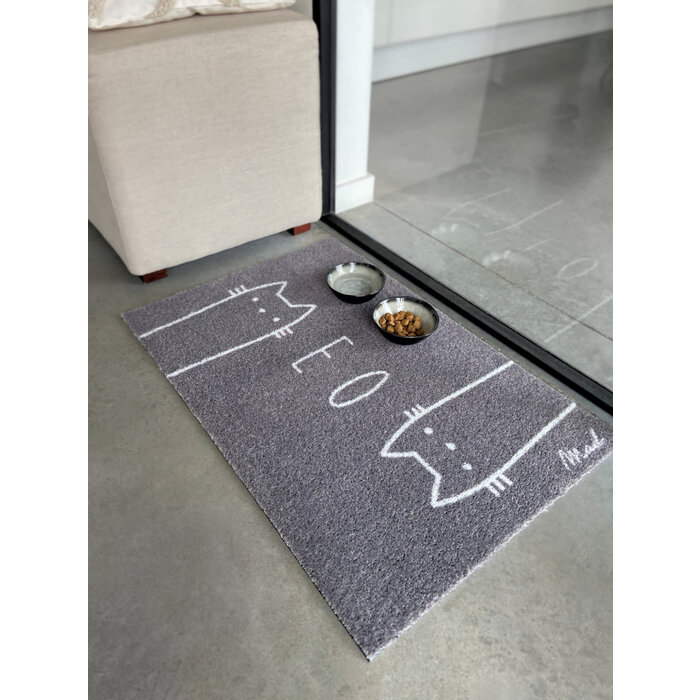 MAD ABOUT MATS MAD CATTY (POES BRUIN) SCRAPER 50X75