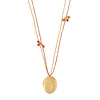 BS COURAGE CARNELIAN GC NECKLACE