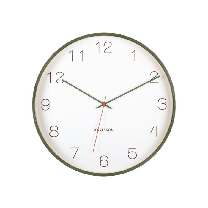 PT WALL CLOCK JOY GREEN
