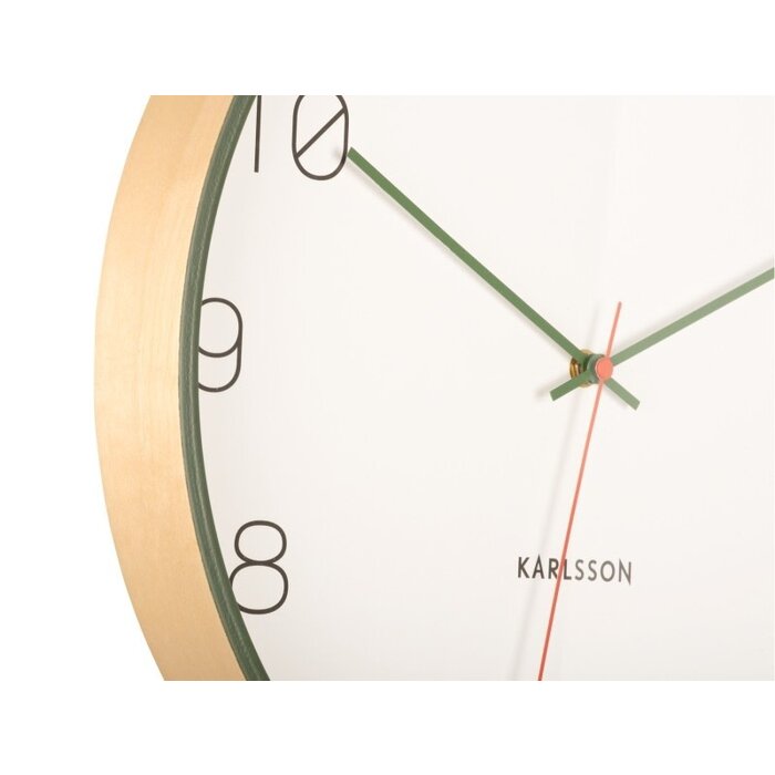 PT WALL CLOCK JOY GREEN