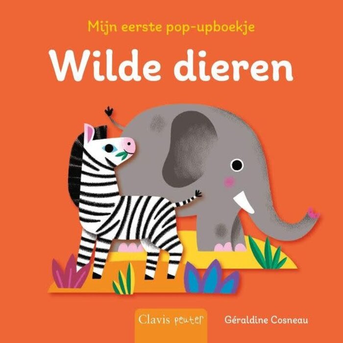 CLAVIS CLAVIS POP-UP BOEKJE WILDE DIEREN