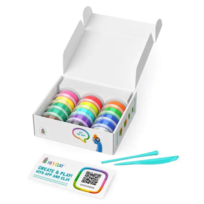 HEY CLAY HEY CLAY DINO SET - 15 CANS