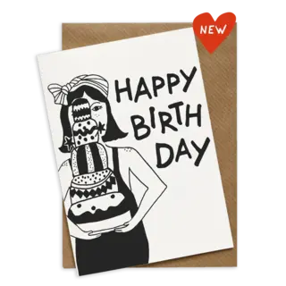 HELEN B HELEN B KAARTJE HAPPY BDAY VIRGINIE & THE BIG CAKE