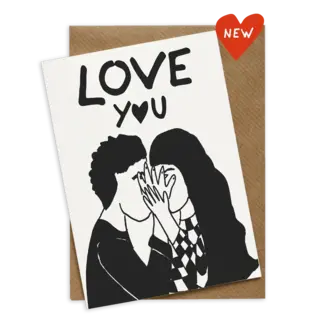 HELEN B HELEN B KAARTJE LOVE YOU SECRET KISSERS