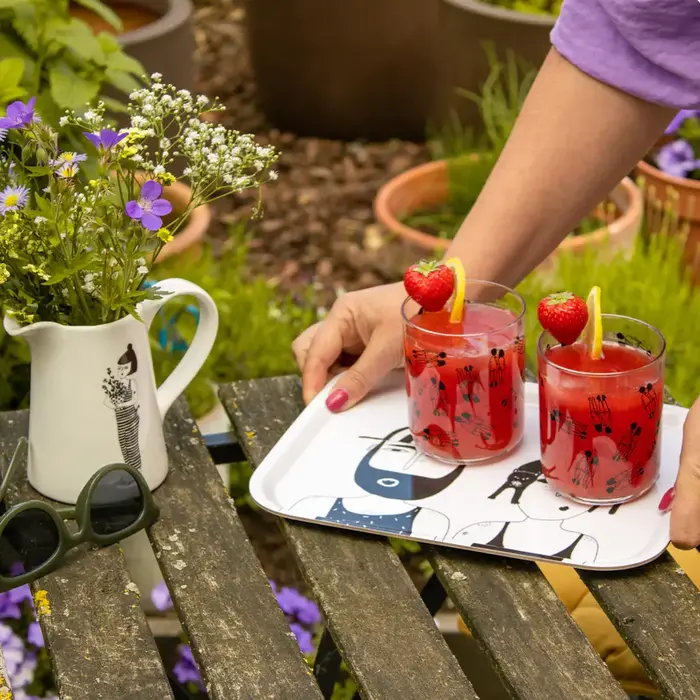 HELEN B HELEN B GLAZEN NAKED COUPLE BACK (SET VAN 4)