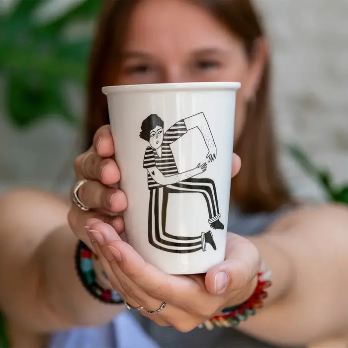 HELEN B HELEN B XL CUP LETTER B