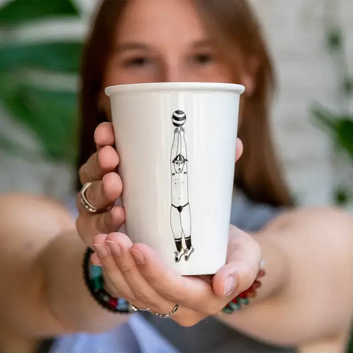 HELEN B HELEN B XL CUP LETTER I