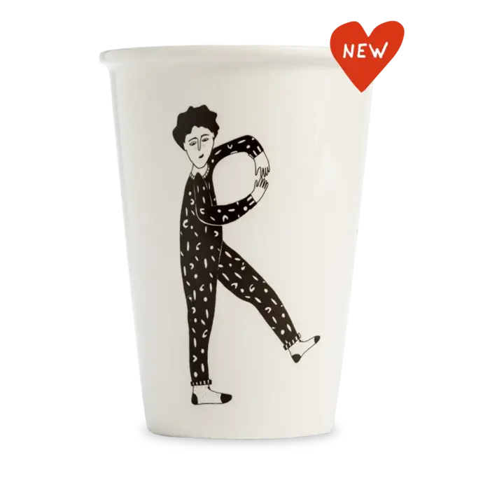 HELEN B HELEN B XL CUP LETTER R