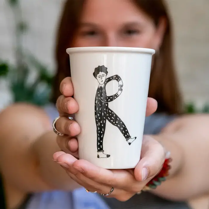 HELEN B HELEN B XL CUP LETTER R