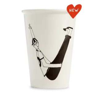 HELEN B HELEN B XL CUP LETTER V