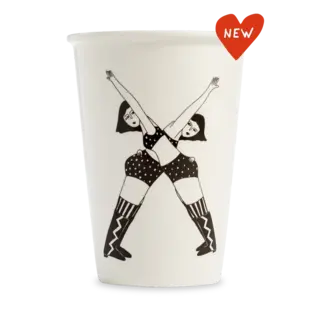 HELEN B HELEN B XL CUP LETTER X