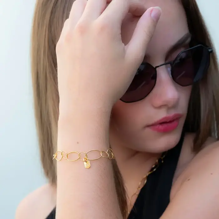 MURIELLE PERROTTI PERROTTI BIRKYN ASYM SCHAKELARMBAND