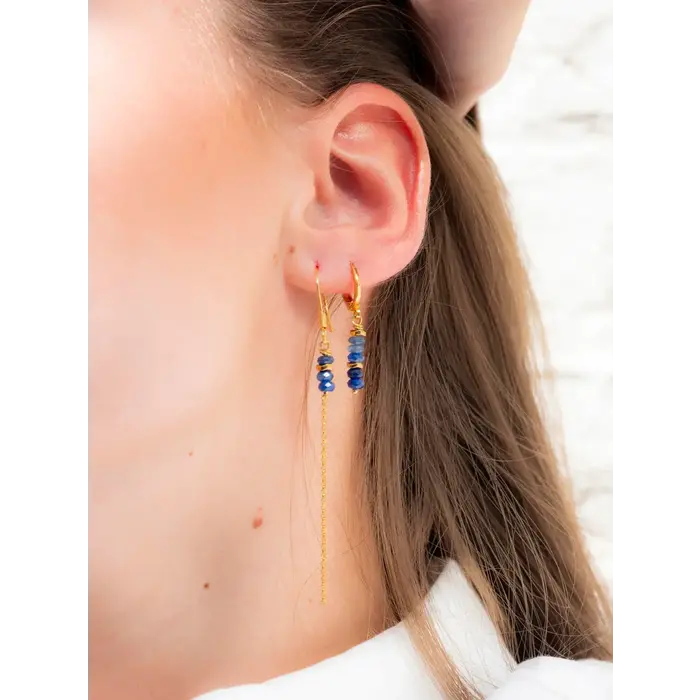 MURIELLE PERROTTI PERROTTI VIRGIL CREOLE BLAUW ASYM