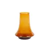 XL BOOM SPINN VASE MEDIUM AMBER