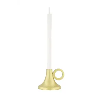 ZUSSS ZUSSS METALEN KANDELAARTJE MET OOR GOUD