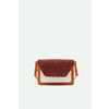 STICKY SIS CROISSANT BROWN + VIN ROUGE SATCHEL