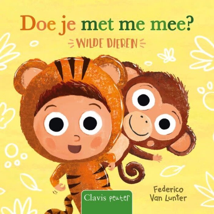 CLAVIS BEESTENBOEL - DOE JE MET ME MEE? WILDE DIEREN 1+