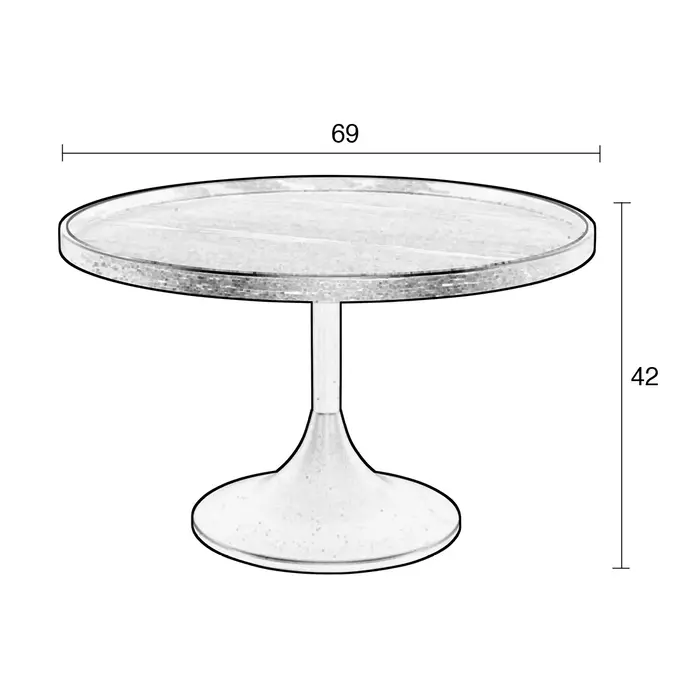 ZUIVER ZUIVER COFFEE TABLE JASON