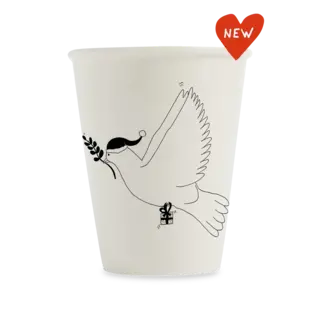 HELEN B HELEN B CUP SANTA PEACE PIGEON