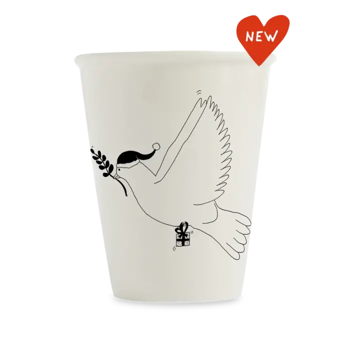 HELEN B HELEN B CUP SANTA PEACE PIGEON