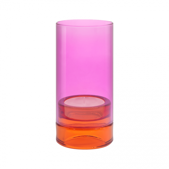 REMEMBER REMEMBER GLASS LANTERN LYS PINK