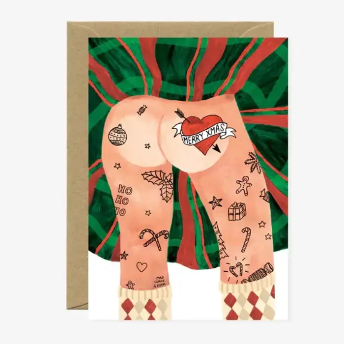 ALL THE WAYS TO SAY ATWTS XMAS SANTA TATTOO