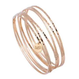 MURIELLE PERROTTI PERROTTI MOOD MANCHET BRACELET GOLD