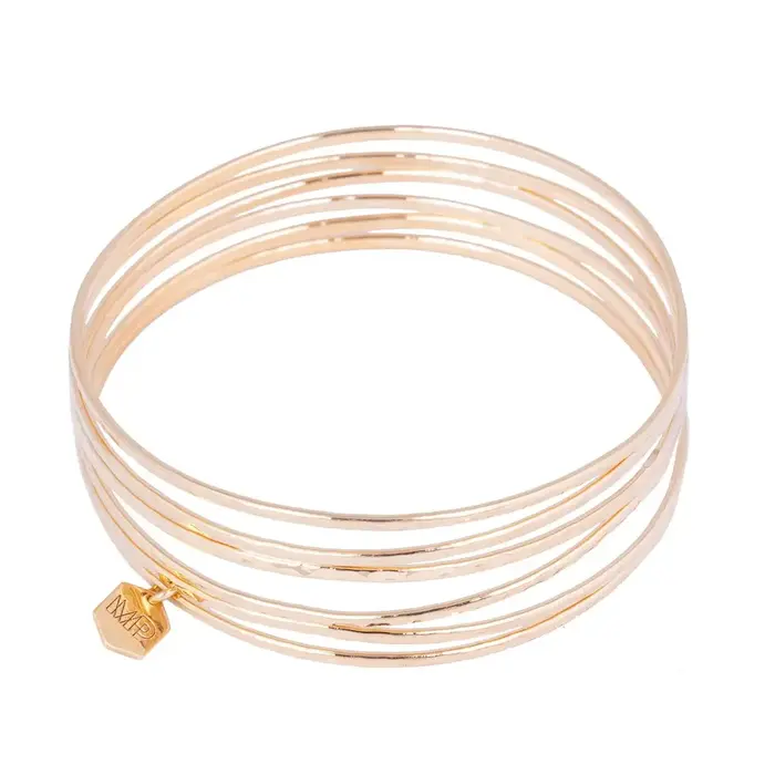 MURIELLE PERROTTI PERROTTI MOOD MANCHET BRACELET GOLD