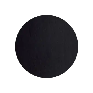 ASA SELECTION ASA PLACEMAT BLACK ROUND LEATHER OPTIC 38CM