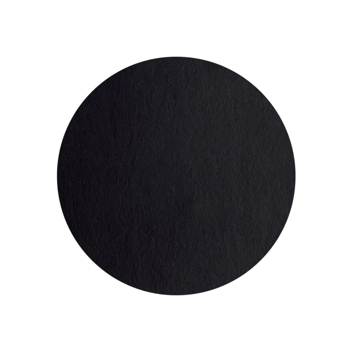 ASA SELECTION ASA PLACEMAT BLACK ROUND LEATHER OPTIC 38CM