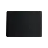 ASA PLACEMAT BLACK OPTIC LEATHER 46X33