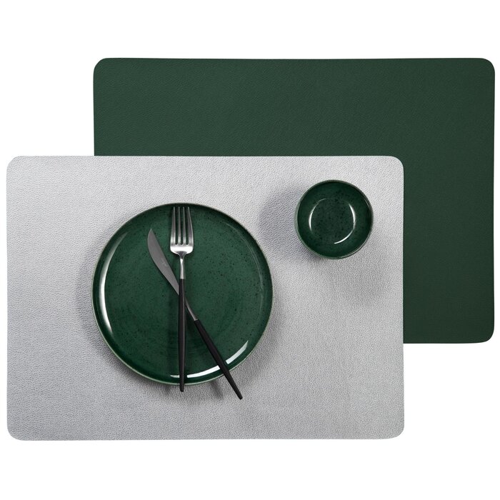 ASA SELECTION ASA PLACEMAT KALE LEATHER OPTIC 46X33