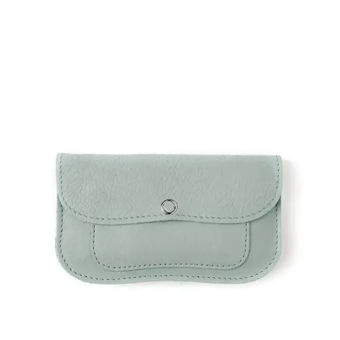 KEECIE KEECIE WALLET CAT CHASE SMALL DUSTY GREEN